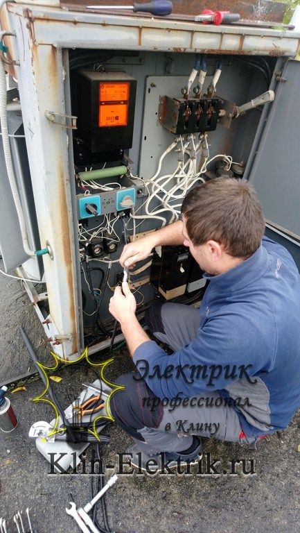 Подготовка кабеля к подключению